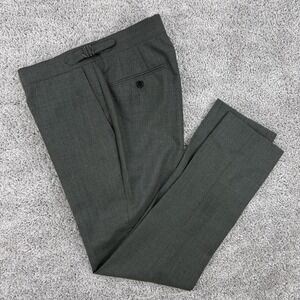 Men's Dress Pants in Dark Gray - Classic Tailored Fit
